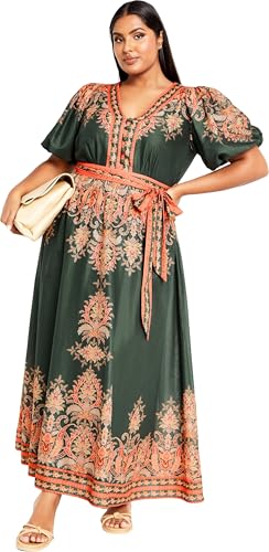Image of City Chic Women's Plus Size Higher Love Maxi Dress
