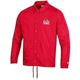Champion Louisville Cardinals Men's Red Classic Coaches Jacket (Medium,Red)