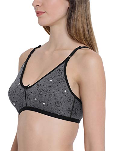 Image of Clovia Women's Cotton Non-Padded Non-Wired Printed Bra