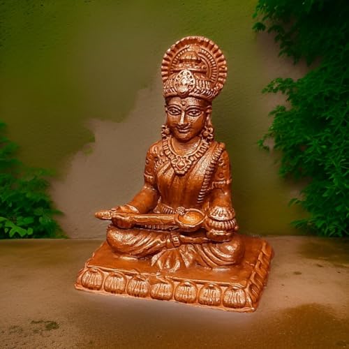 Image of Copper Handmade Annapoorani, 1.5 inches,50 Grams, Pack of 1 Piece