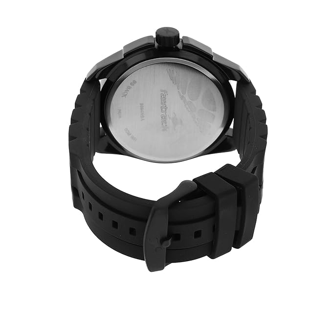 Montre à quartz analogique Commando précise au bracelet noir durable - 4