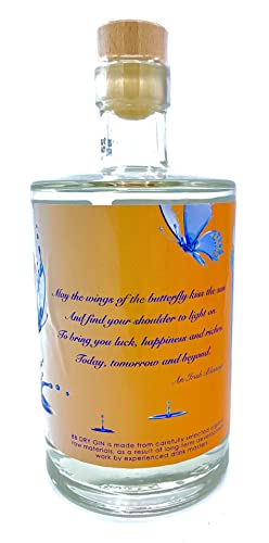 BIO Blue BB Butterfly Dry Gin 42,7%, 500 ml – Bild 3