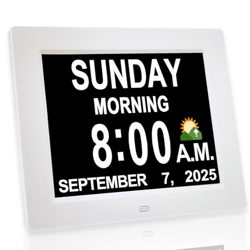JALL Digital Calendar Alarm Clock