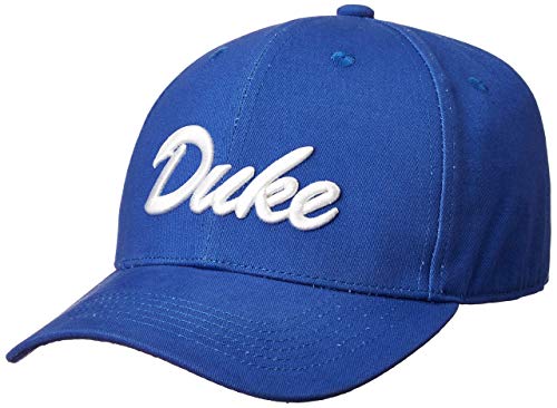 Collegiate Hats - Fitted Caps Adjustable Hats and Snapbacks Available (Large Fitted Hat, Duke)