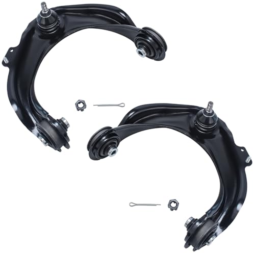 Image of Detroit Axle - Front Upper & Lower Control Arms Ball Joints Outer Tie Rods Replacement for Acura CL TL Honda Accord - 8pc Set