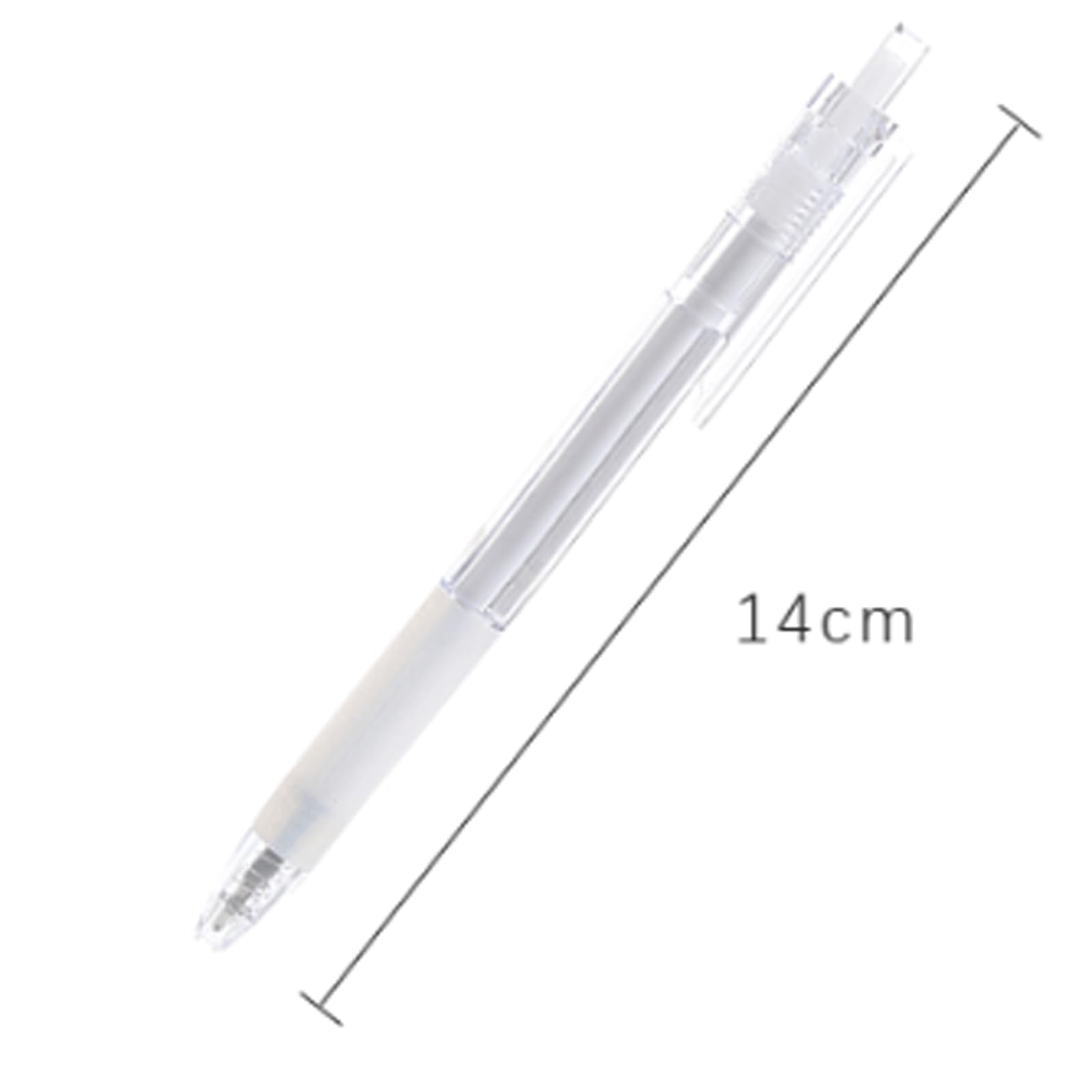 penna gel penna inchiostro gel penna gel 6 pezzi 0,5 mm penna da scrittura impugnatura in gomma morbida per diario scrittura firma penna da lavoro inchiostro nero