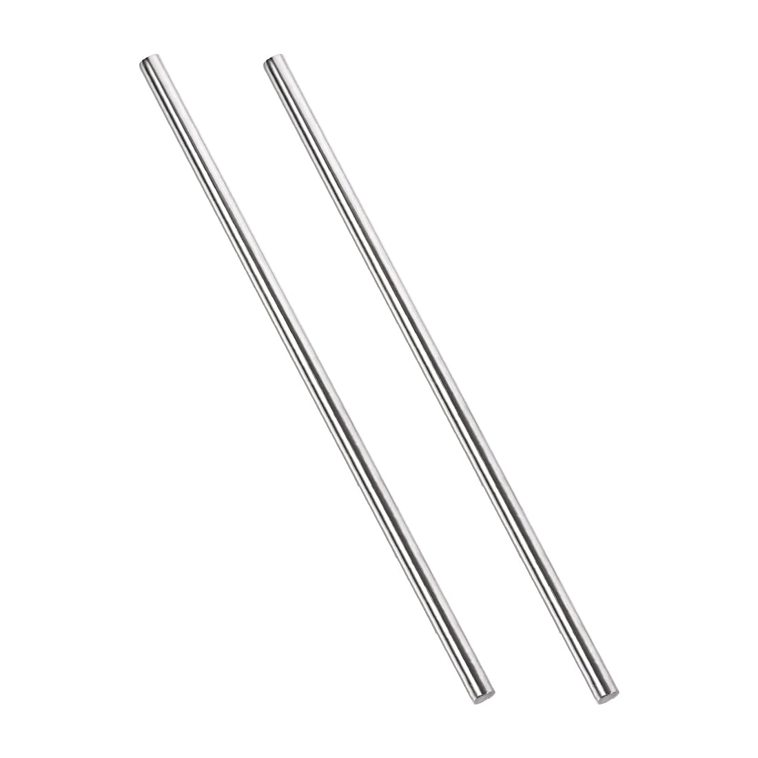 ANWUYANG 1 Pz Barra D'Acciaio Argento, 2-20mm Guida Lineare Cromata Barra Rotonda 3mm 4mm 5mm 6mm 8mm 9mm 10mm 12mm 14mm 15mm 16mm 18mm 330 MM Albero Lineare (Specification : 10mm - Foto 4