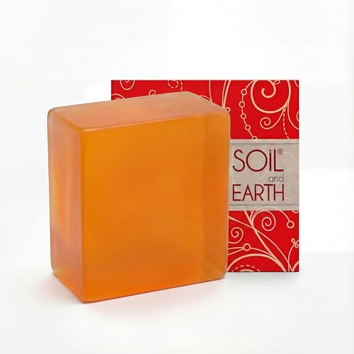 Image of Handmade Natural Orange & Cinnamon Bath Soaps | For All Skin Types | Pack of 3 (3 X 125 gm / 4.4 oz)