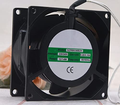 Ventilateur de refroidissement 220V 12W 8038 pour boîtier électrique