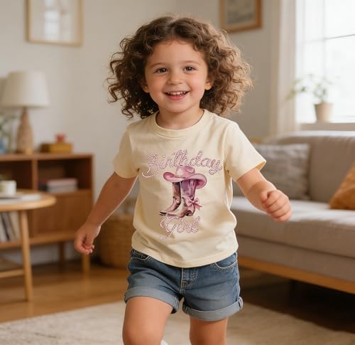 Image of Birthday Girl Shirt 2nd 3rd 4th 5th 6th 7th Girls Birthday T-Shirts Toddler Mermaid Unicorn Cotton Short Sleeve Tee Tops