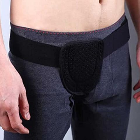ESFIVHO Inguinal Hernia Support Post Surgery Hernia Pain Relief Truss Brace Cover