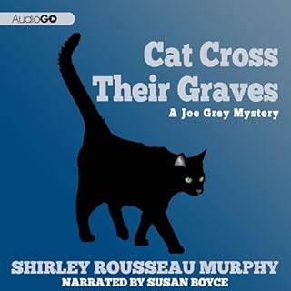 Cat Cross Their Graves Audiolibro Por Shirley Rousseau Murphy arte de portada