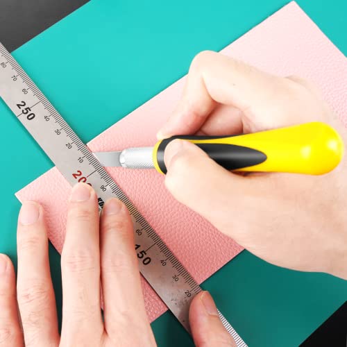 DIYSELF 16-Piece Exacto Knife Set, Craft Knife &amp; Hobby Knife Kit, Precision Knife with Magnetic Storage Case, Exacto Knife for Crafting, Paper, Foam, Vinyl, Models, 3D Printing, Junk Journal Supplies