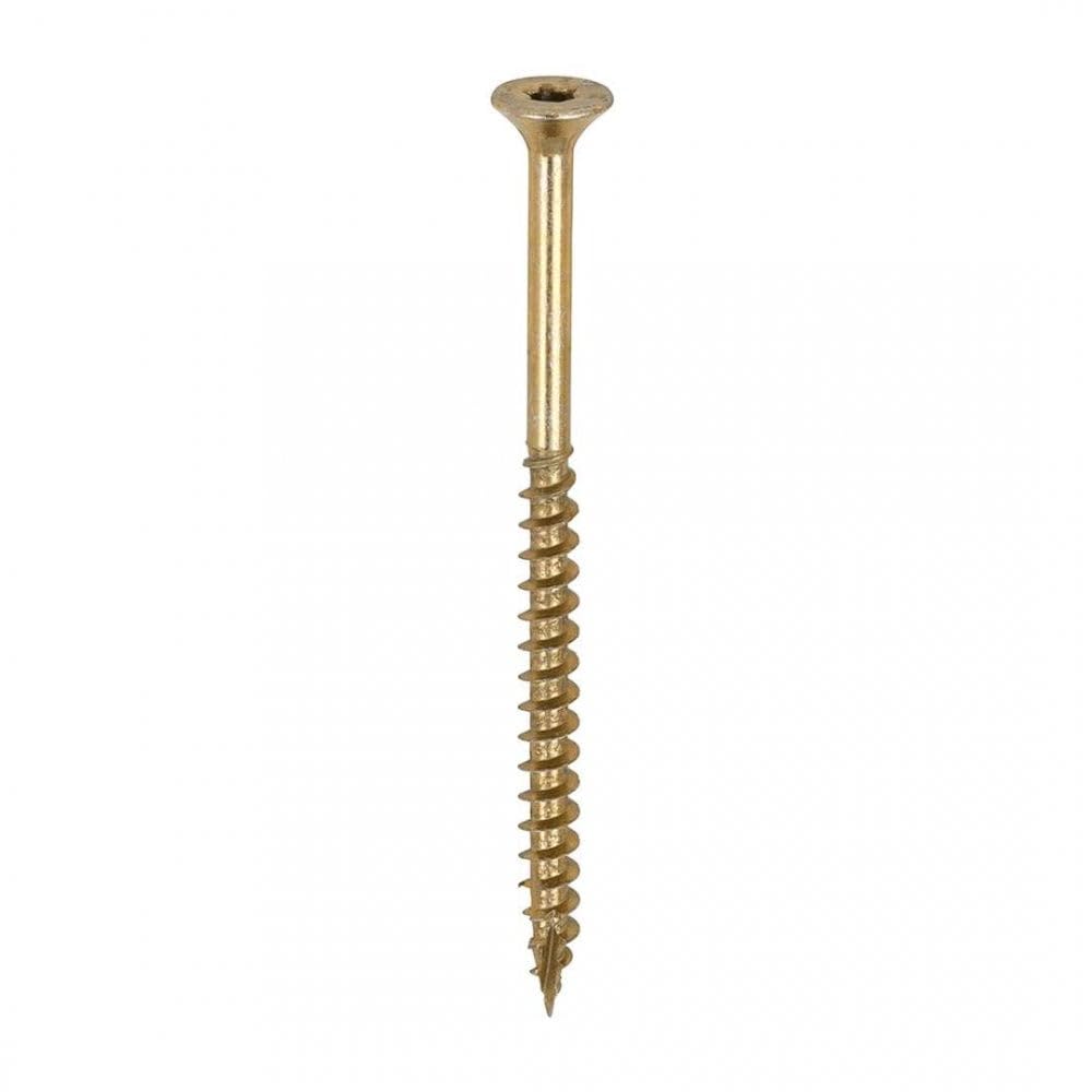 TIMCO C2 Clamp-Fix TX25 CSK ZYP 5.0 x 80 Gold Pack 350