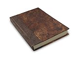 Nepali Eco Journal (clean-cut) with Handmade Lokta Paper. Made in Nepal. 6.5x9 Inches (Terra Cotta)