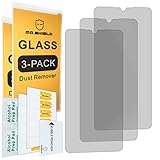 Mr.Shield [3-PACK] Privacy Screen Protector Compatible with Samsung Galaxy A10S / Galaxy A10 [Tempered Glass] [Anti Spy] Screen Protector with Lifetime Replacement