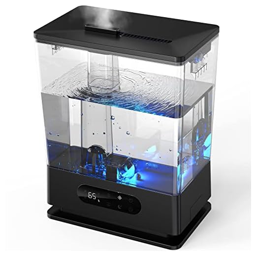 CONOPU Humidificador Aceites Esenciales Ultrasónico 6.5L, Humedad Ajustable Humificadores de Humedad, Humidificador Bebes Utrasónico para el Hogar, OZJ20S06