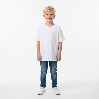 Bisiklet Yaka Basic Çocuk Tişört