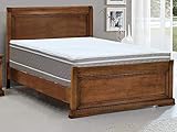 Spinal Solution 10-Inch Medium Plush Eurotop Pillowtop Innerspring Mattress And 8-Inch Split Wood Fully Assembled Box Spring/Foundation Set Full Size