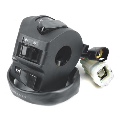 Image of UNO Minda SW-0629C Left Side (SELF Start) Handle BAR Switch for-Bajaj-Pulsar DTSI 150 /180 / 220 - UG4