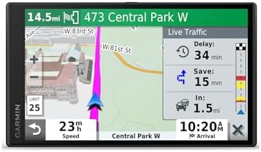 Garmin DriveSmart Traffic: navegador GPS