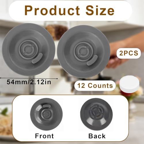2-Pack Coffee Machine Cleaning Discs with 12 Cleaning Tablets for Ninja Luxe, Reusable 54mm Silicone Pads, Universal Accessories - Image 2