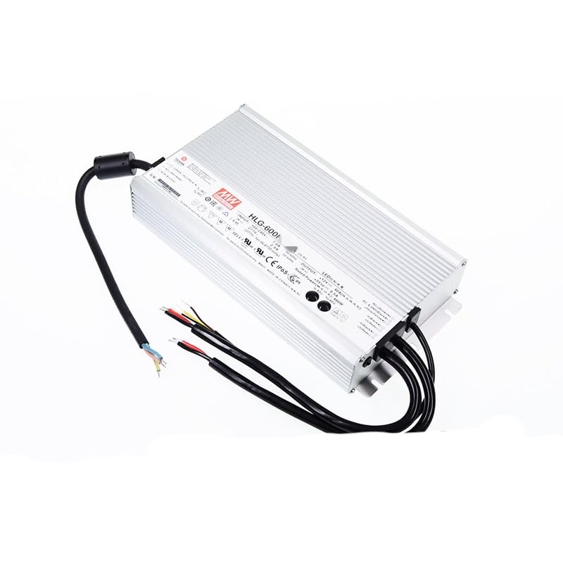 Amazon.co.jp: MEAN WELL HLG 600W 12V 40A LEDドライバー， HLG