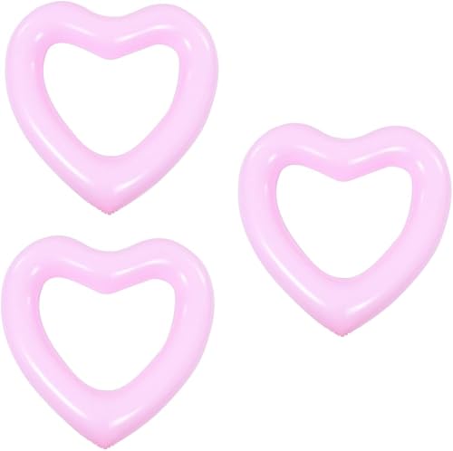 ibasenice Anillo de natación de amor al aire libre Juguetes de verano Anillos de verano para niños Juguetes al aire libre Anillo de natación de