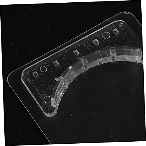 Shower Curtain Rod Holders 30 Pairs Shower Curtain Rod Bracket Retainer Holder Shower Rod Holder Wall-Mounted Holder Plastic Transparent Shower Rod Holders For Wall #TOP3