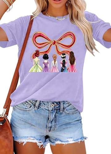 Image of Magical Shirt for Women Magic Kingdom Tshirt Family Vacation Tee Castle Believe in The Magic Summer Trip Tops