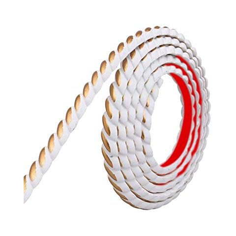 Primst 16 Feet Flexible Molding Trim Self Adhesive,3D Waterproof Sticky Decorative Wall Lines Wallpaper Border for Cabinet Edge, Wall Edge, Door, Mirror, Home Decor (Gold) Cover