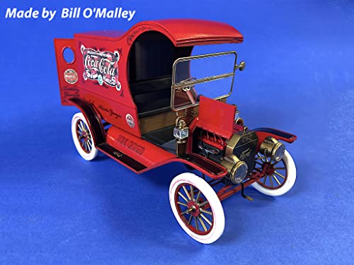 Modelo plástico vehículo entrega gasolina 1:24 miniatura 4