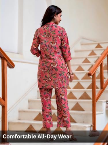 Image of GRECIILOOKS Co-ord Set For Women Stylish | Kurta Sets for Woman | Kurtis | Short Kurti For Women | Dress For Woman | 3 /4 Sleeve Ethnic Co Ord Set