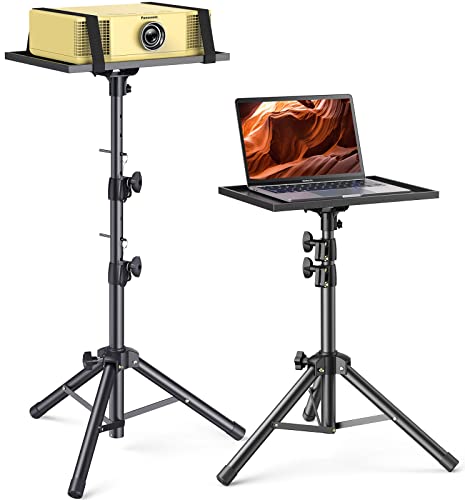 Amada Tall Projector Tripod Stand For 26In To 51In, Foldable Laptop Tripod Stand, Height Adjustable Projector Stand, Portable Outdoor Projector Stand For Laptop, Projector, Dj, Or Sheet Music-Amps02 #TOP19