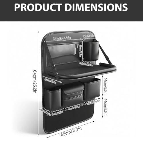 Organizador maletero coche evita desorden y manchas en VW Taigo protector duradero 5