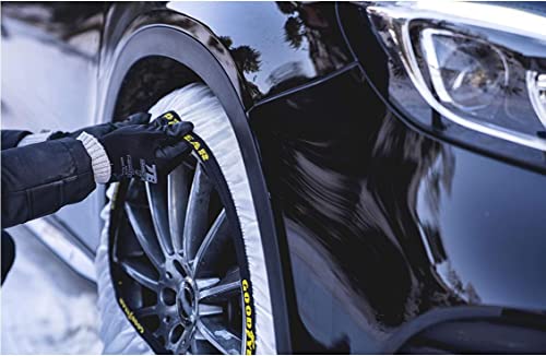 Goodyear Set di 2 Catene da Neve in Tessuto per Auto Goodyear Ultra Grip, Bianco, Taglia XL - 7