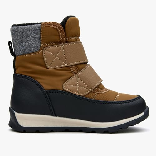 EasyStar Boys Girls Winter Cold Weather Warm Water Resistance Hook Loop Snow Boots3