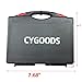 CYGOODS 126pcs Glue Tabs,Dent Puller Tabs,Car Body Dent Removal Pulling Tabs,Paintless Dent Repair Tool,for Automobile Dent Repair Hail Damage Removal Tools with Toolbox