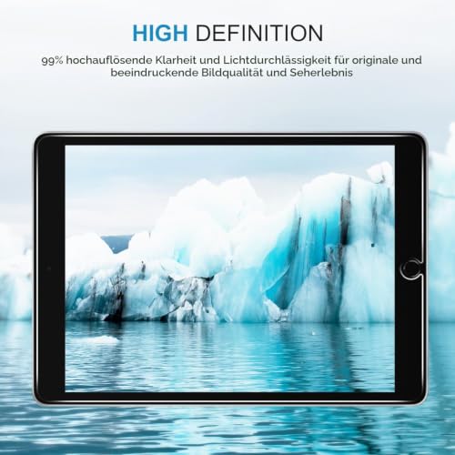 SPARIN Schutzfolie für iPad 9./8./7. Generation (2021/2020/2019), 2 Stück – Ansicht 8