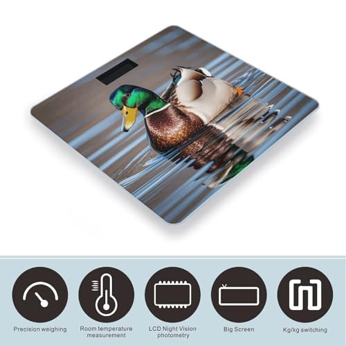 Báscula digital Mallard Duck para peso corporal miniatura 3