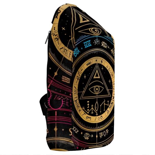 Sac de voyage Bill Cipher Wheel Zodiac pour libérer vos mouvements - 4
