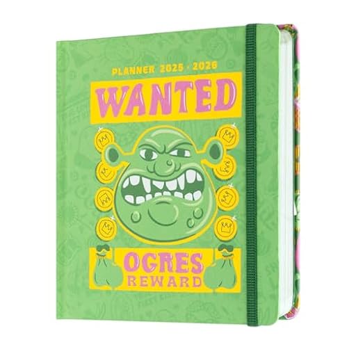 Grupo Erik Agenda Escolar 2025-2026 Día por Página Shrek - Agenda Curso 2025 2026 | Con Pegatinas e Ilustraciones : Para Niños y Estudiantes de Instituto | Ya disponible en tu tienda friki favorita! En mundofriki.es!