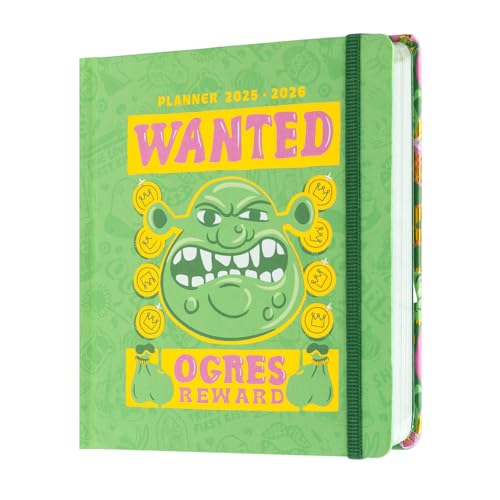 Grupo Erik Agenda Escolar - Día por Página Shrek - Agenda Curso