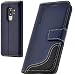 Produktbild elephones® Handyhülle für Samsung Galaxy S9 Plus Hülle - Kompatibel mit Galaxy S9 Plus Schutzhülle Handy-Tasche Flip Case Cover Blau