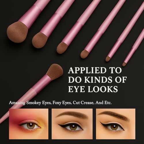 Image of ANNA's Premium 17 Pcs with Gift Box 13 Pcs Makeup Brush Set with 4 Blender Sponge Professional Face & Eye Cosmetic Brushes for Foundation, Blending, Contouring, Eyeshadow - Soft Bristles Brown Handle