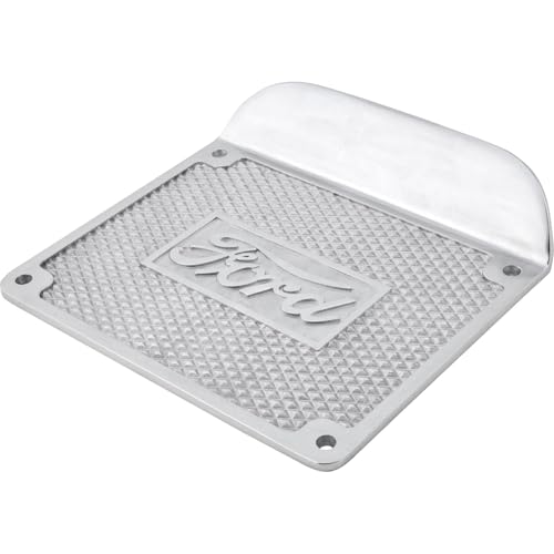 Juego de placas para estribos de aluminio pulido Speedway Motors miniatura 3