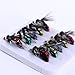 10pcs Fly Fishing Lures Kit Fishing Fly,Fly Fishing Kit Fly Fishing Lures,Handmade Lures Assortment Kit Artificial Bait Hooks for Bass Trout Salmon Fishing,Suitable for Freshwater and Saltwater