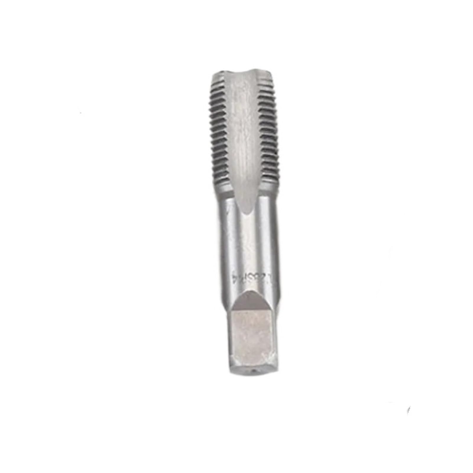 Juego de machos de roscar cónicos HSS para Tubos, G1/8, 1/4, 3/8, 1/2 y 3/4, BSP, para Limpieza de roscas de Metal, reroscado y Corte de Tornillos (1/2, 5 Unidades)