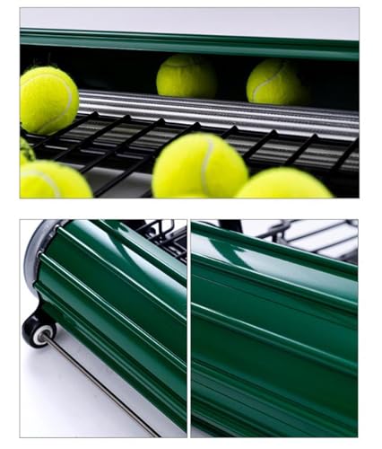 Raccoglitore automatico di palline da tennis, carrello di raccolta manuale per recupero senza sforzo senza piegarsi