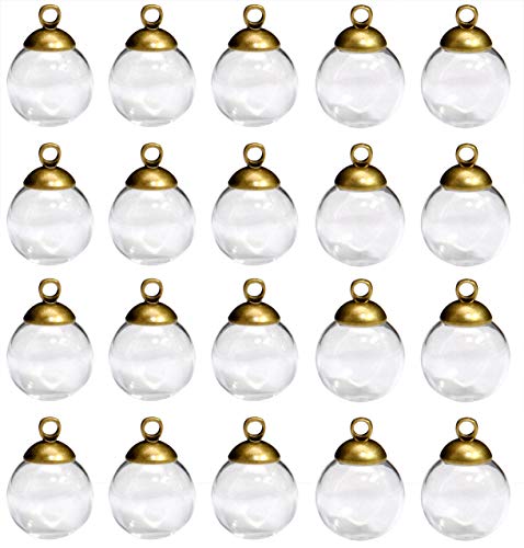 [starPG] �K���X�h�[�� �L���b�v�t �s�A�X �`���[�� ���W�� �A�N�Z �z�r�[�p �A�N�Z�T���[ �p�[�c 20�Z�b�g (����H 14mm �u�����Y)